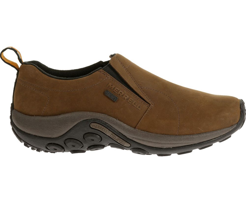 Merrell Barefoot Sko Herre - Jungle Moc Nubuck Waterproof - Brune - VIE164705